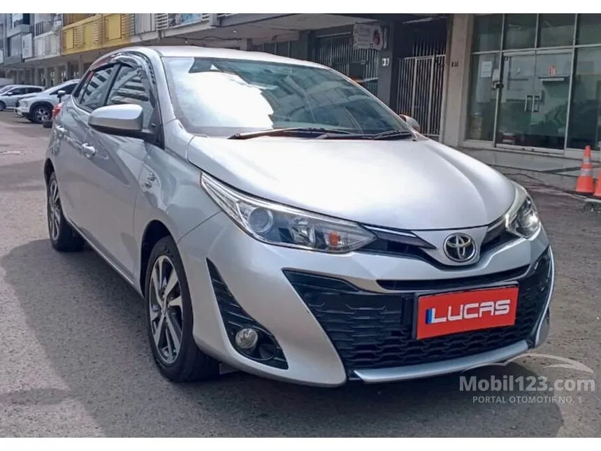 Jual Mobil Toyota Yaris 2018 G 1.5 di Banten Automatic Hatchback Silver Rp 175.000.000