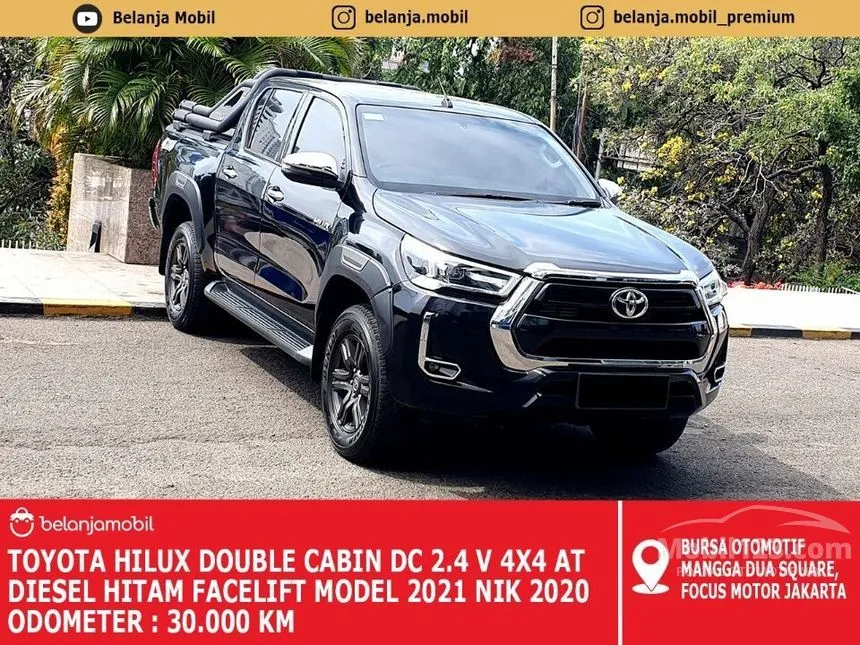 Jual Mobil Toyota Hilux 2020 V Dual Cab 2.4 di DKI Jakarta Automatic Pick