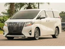2017 Toyota Alphard 2.5 G MPV Pemakaian 2018 ODo 50 Rbuan (TERMURAH)
