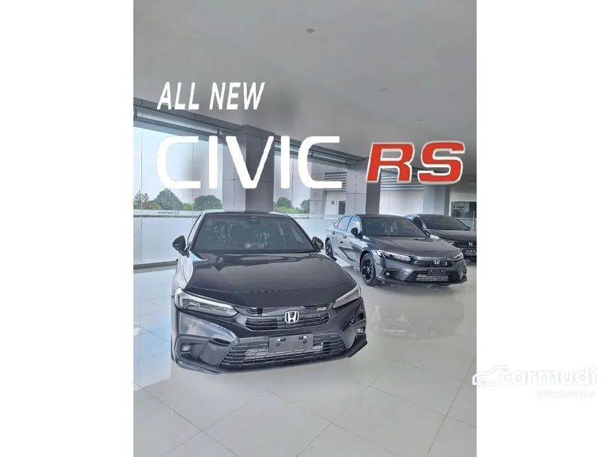Jual Mobil Honda Civic 2023 RS 1.5 di Banten Automatic Sedan Hitam Rp 564.500.000