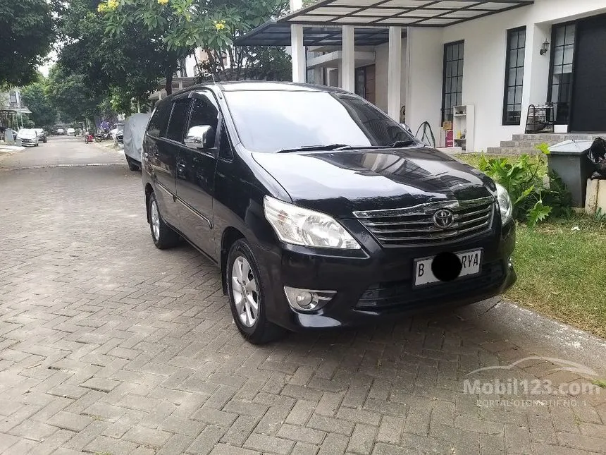 Jual Mobil Toyota Kijang Innova 2012 G 2.0 di DKI Jakarta Automatic MPV Hitam Rp 147.000.000