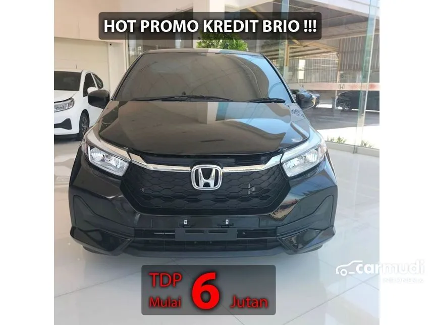 Jual Mobil Honda Brio 2024 E Satya 1.2 di DKI Jakarta Automatic Hatchback Hitam Rp 185.300.000