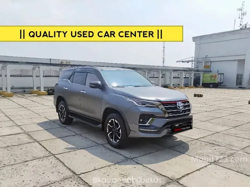 Jual Mobil Toyota Fortuner 2021 VRZ 2.4 di Banten Automatic SUV Abu