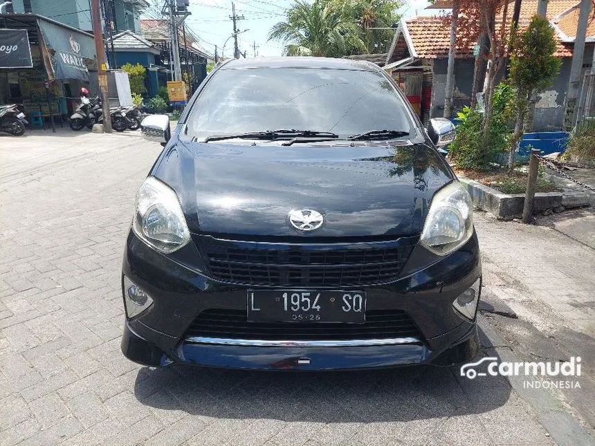 Jual Mobil Toyota Agya 2016 TRD Sportivo 1.0 di Jawa Timur Automatic Hatchback Hitam Rp 113.000.000