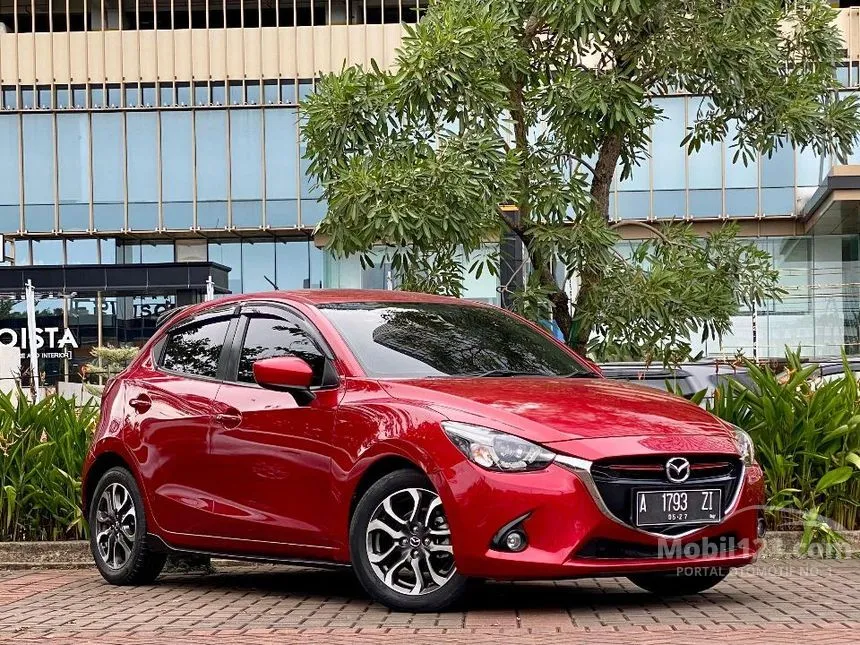Jual Mobil Mazda 2 2016 R 1.5 di Banten Automatic Hatchback Merah Rp 145.000.000