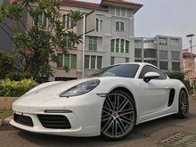 2017 Porsche 718 2.0 Cayman Coupe White On Red Km4000 Nik17 TDP.500JT
