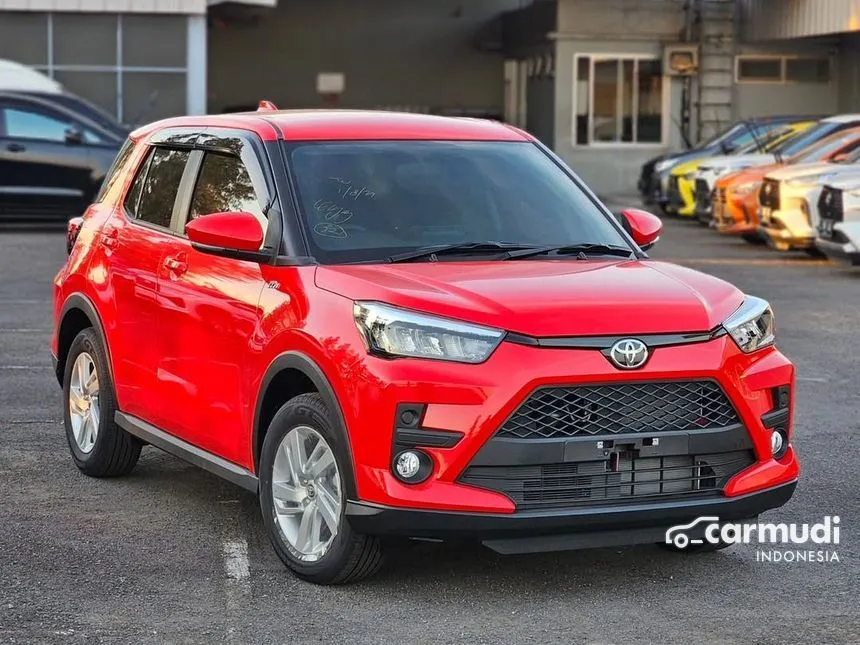 Jual Mobil Toyota Raize 2025 G (1 Tone) 1.2 di DKI Jakarta Automatic SUV Merah Rp 189.000.000