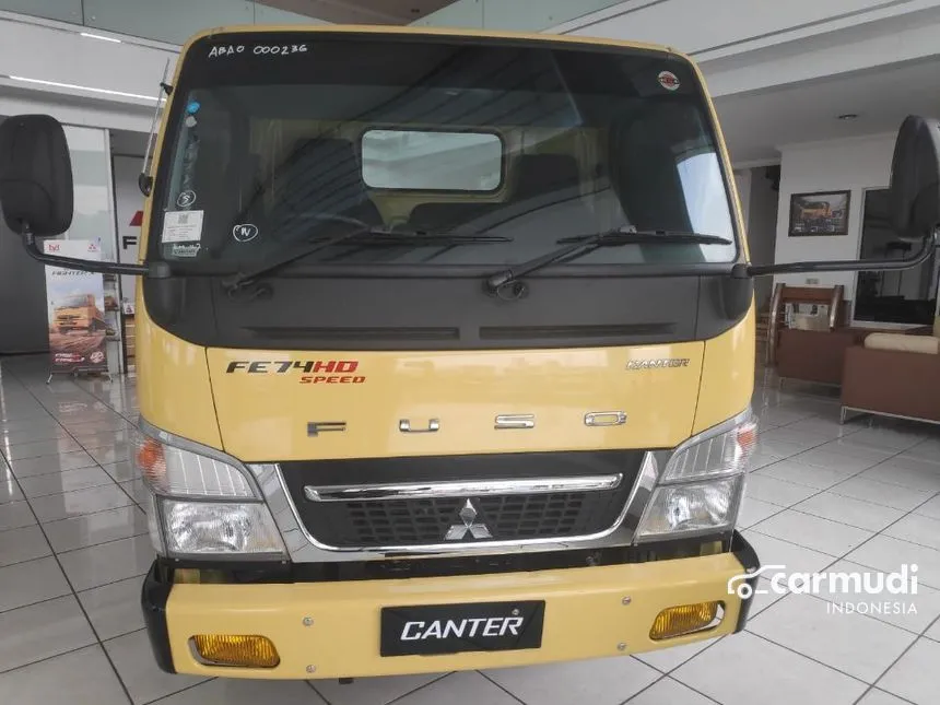 Jual Mobil Mitsubishi Canter 2024 FE 74 HD 3.9 di DKI Jakarta Manual Trucks Kuning Rp 410.000.000