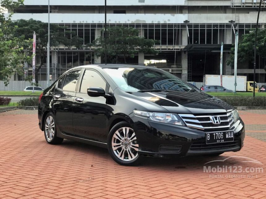 Jual Mobil Honda City 2012 E 1.5 di Banten Manual Sedan Hitam Rp 125. 