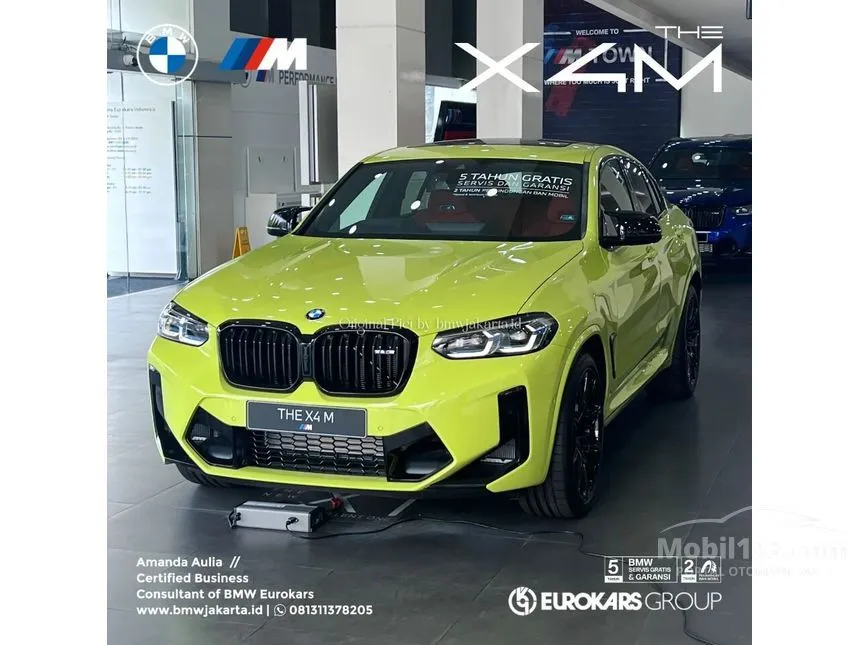 Jual Mobil BMW X4 2023 M Competition 3.0 di DKI Jakarta Automatic SUV Kuning Rp 2.598.000.000