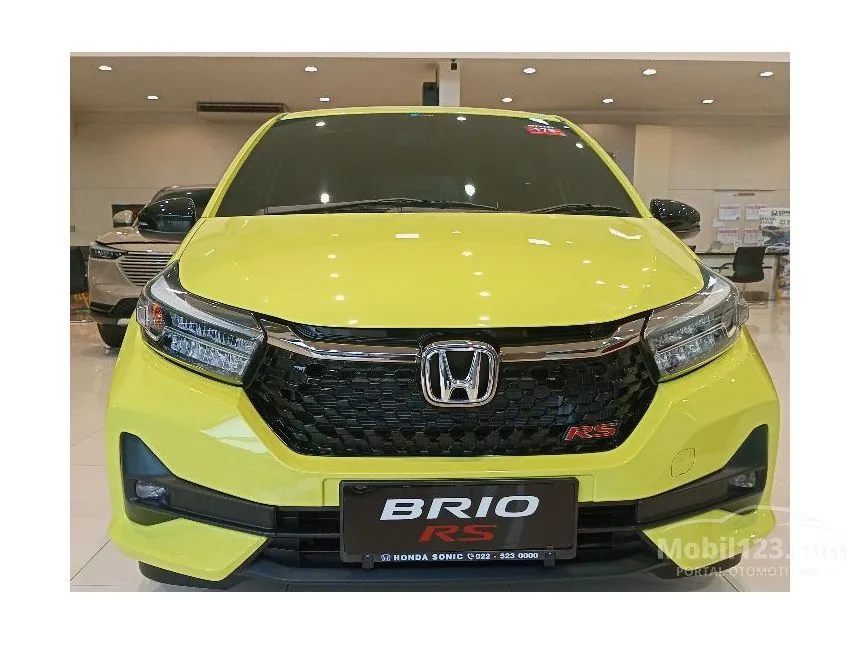 Jual Mobil Honda Brio 2024 RS 1.2 di Jawa Barat Automatic Hatchback Kuning Rp 230.200.000