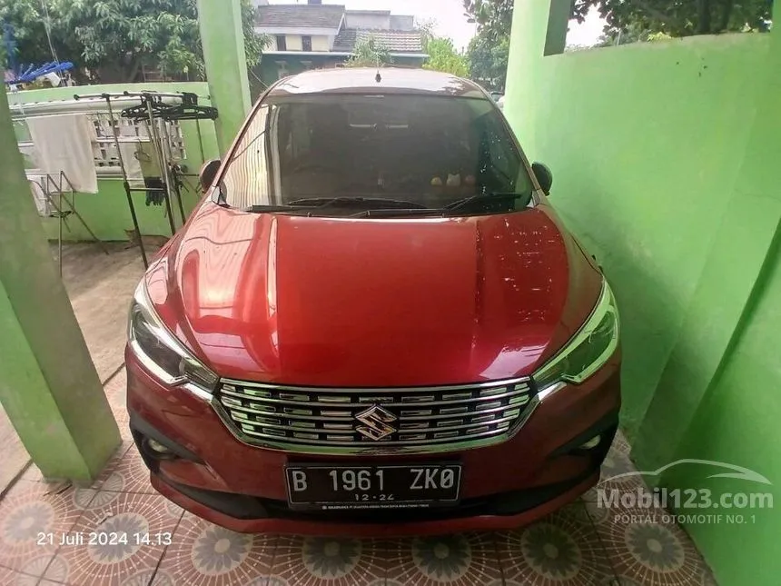 Jual Mobil Suzuki Ertiga 2019 GX 1.5 di DKI Jakarta Automatic MPV Merah Rp 162.000.000