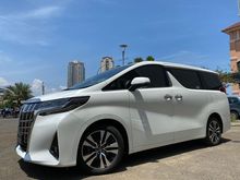ALPHARD 2.5 G ATPM 2018 2019 WHITE ON BEIGE TDP 250JT
