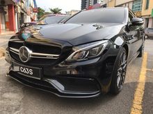 2016 Mercedes-Benz C63 AMG 4.0 S Sedan V8 510hp Limited in Market Bi Turbo UNDER WARRANTY By MERCEDES MALAYSIA BMW M4 M5 M3 Audi RS3 RS4 RS5 E63 s