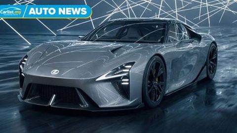 Lexus LFA Concept revealed – the legend returns reborn as a full EV with Toyota GR GT genes