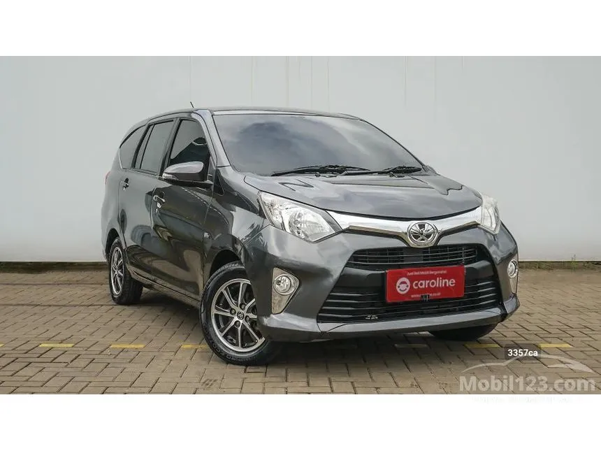 Jual Mobil Toyota Calya 2017 G 1.2 di DKI Jakarta Automatic MPV Abu