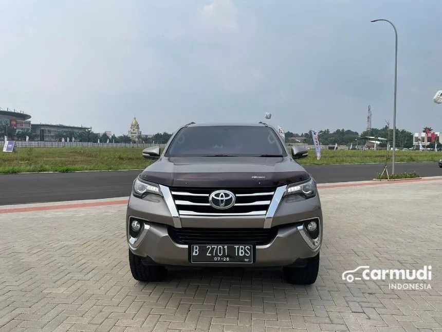 Jual Mobil Toyota Fortuner 2016 VRZ 2.4 di Banten Automatic SUV Coklat Rp 335.000.000