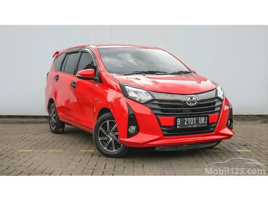 Jual Mobil Toyota Calya 2019 G 1.2 di Jawa Barat Automatic MPV Merah Rp 126.000.000