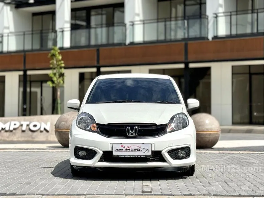 Jual Mobil Honda Brio 2018 Satya E 1.2 di Banten Automatic Hatchback Putih Rp 122.000.000