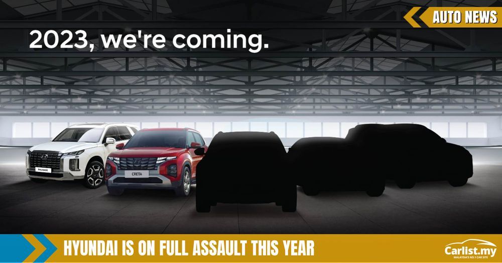 Hyundai Sime Darby Motor teases 3 more models coming to Malaysia in 2023