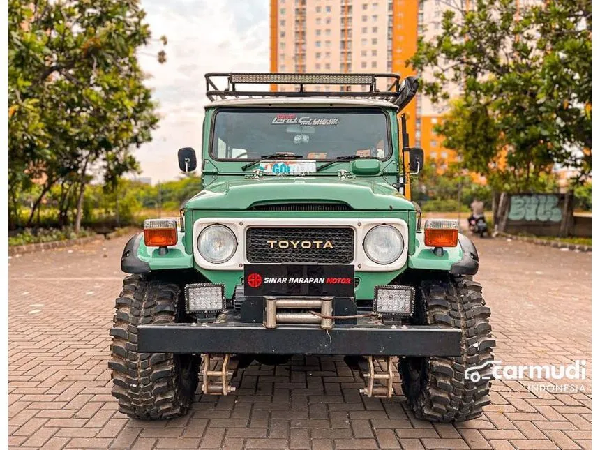 Jual Mobil Toyota Land Cruiser 1980 Fj40 Hardtop 4.2 di Jawa Barat Manual SUV Hijau Rp 275.000.000