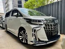 2021 Toyota Alphard 2.5 SC DIM BSM SUNROOF ORIGINAL MODELSITA BODYKITS ORIGINAL EXHAUST ROOF MONITOR 3LED JAPAN UNREG