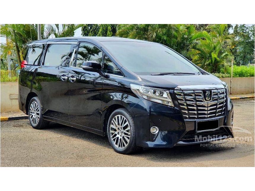 Jual Mobil Toyota Alphard 17 G 2 5 Di Dki Jakarta Automatic Van Wagon Hitam Rp 845 000 000 Mobil123 Com