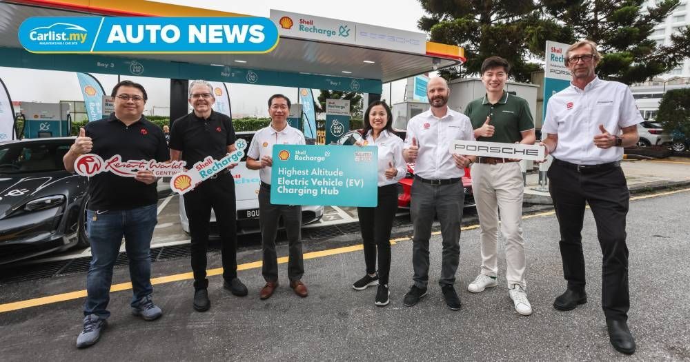 Shell Recharge launches largest (and highest altitude) DC charging hub in Genting Highlands - up to 360kW at RM2.80/kWh