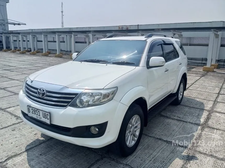 Jual Mobil Toyota Fortuner 2012 G Luxury 2.7 di DKI Jakarta Automatic SUV Putih Rp 165.000.000