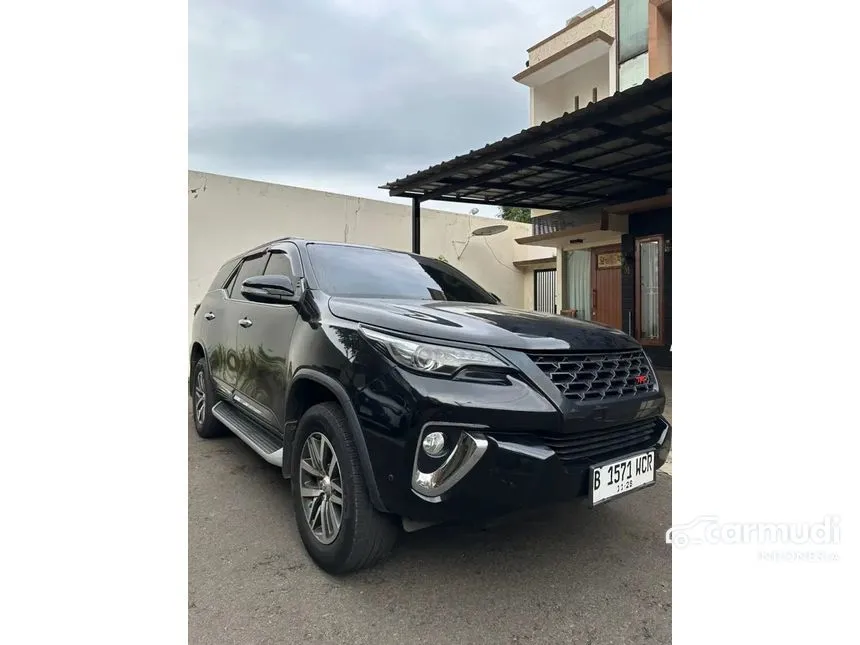 Jual Mobil Toyota Fortuner 2016 G Luxury 2.7 di Banten Automatic SUV Hitam Rp 360.000.000