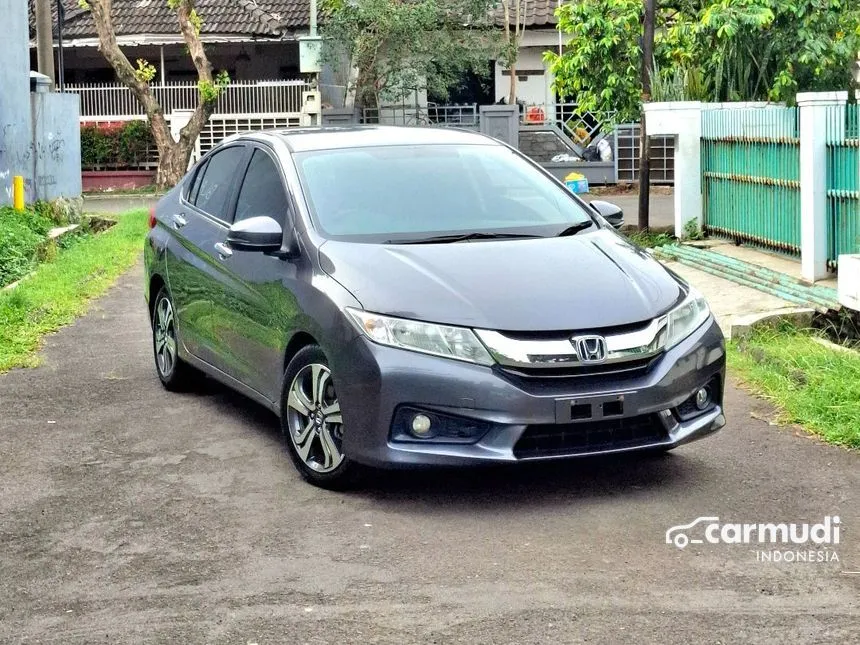 Jual Mobil Honda City 2015 E 1.5 di Jawa Barat Automatic Sedan Abu