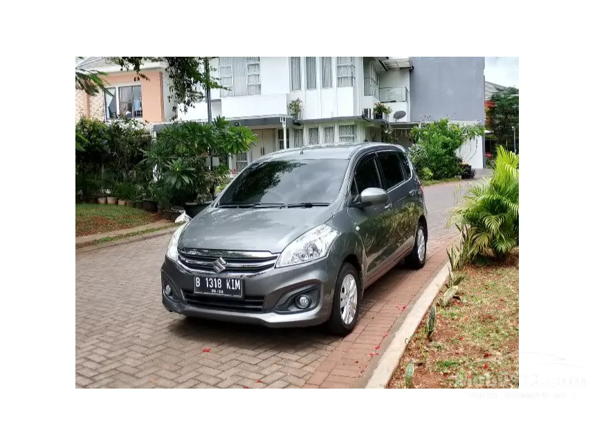 Jual Mobil Suzuki Ertiga 2016 GL 1.4 di Jawa Barat Automatic MPV Abu