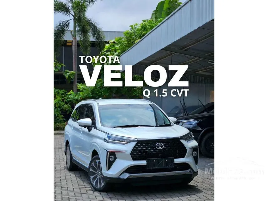 Jual Mobil Toyota Veloz 2024 Q 1.5 di Banten Automatic Wagon Putih Rp 262.000.000