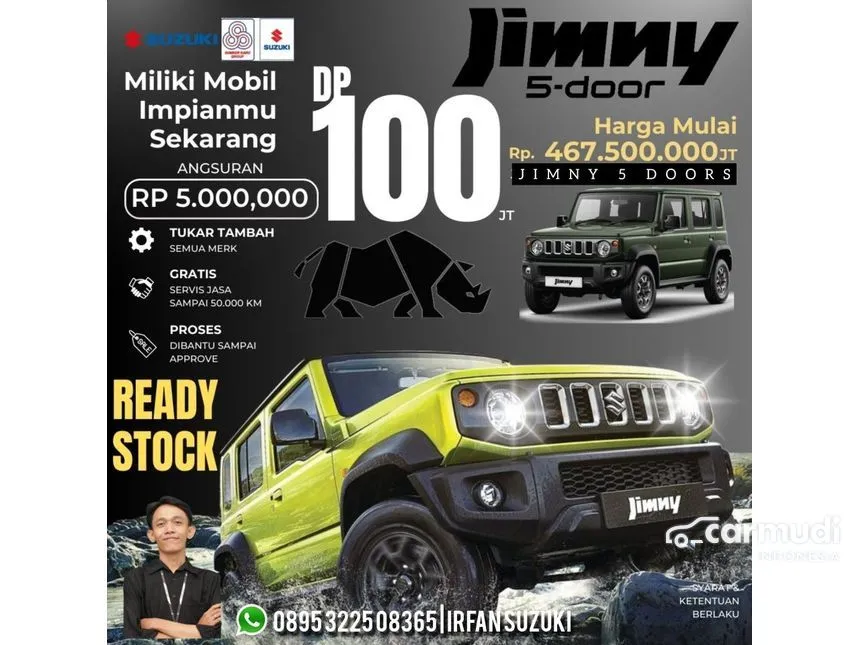 Jual Mobil Suzuki Jimny 2024 1.5 di DKI Jakarta Manual Wagon Lainnya Rp 467.610.000