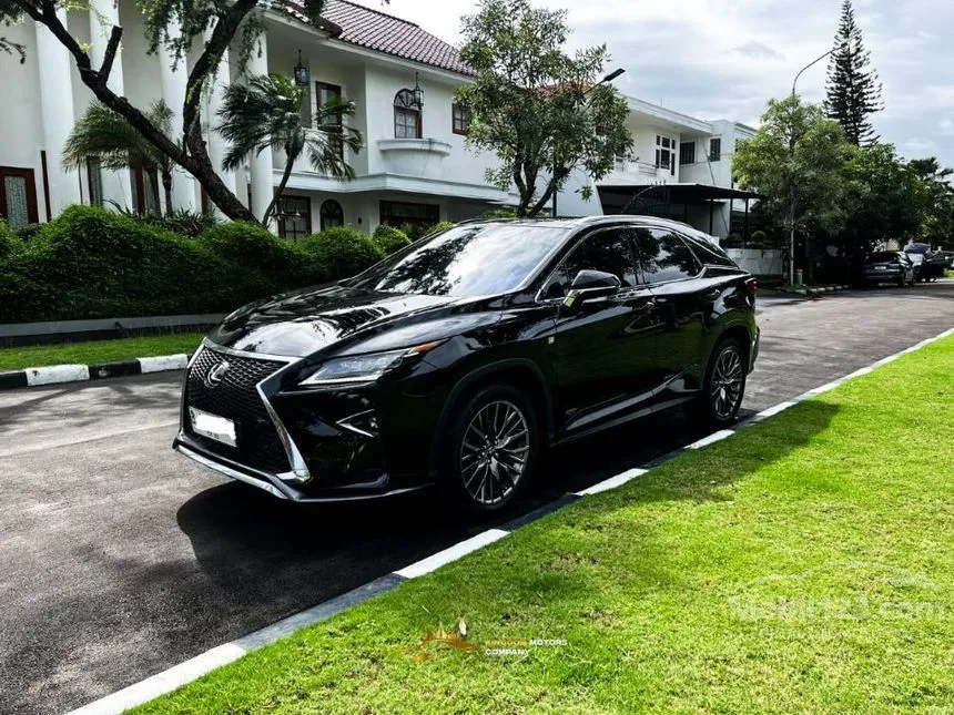 Jual Mobil Lexus RX200t 2018 F Sport 2.0 di Banten Automatic SUV Hitam Rp 725.000.000