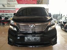 Toyota Vellfire 2.4 Z 2010 Pakaian pribadi istimewa