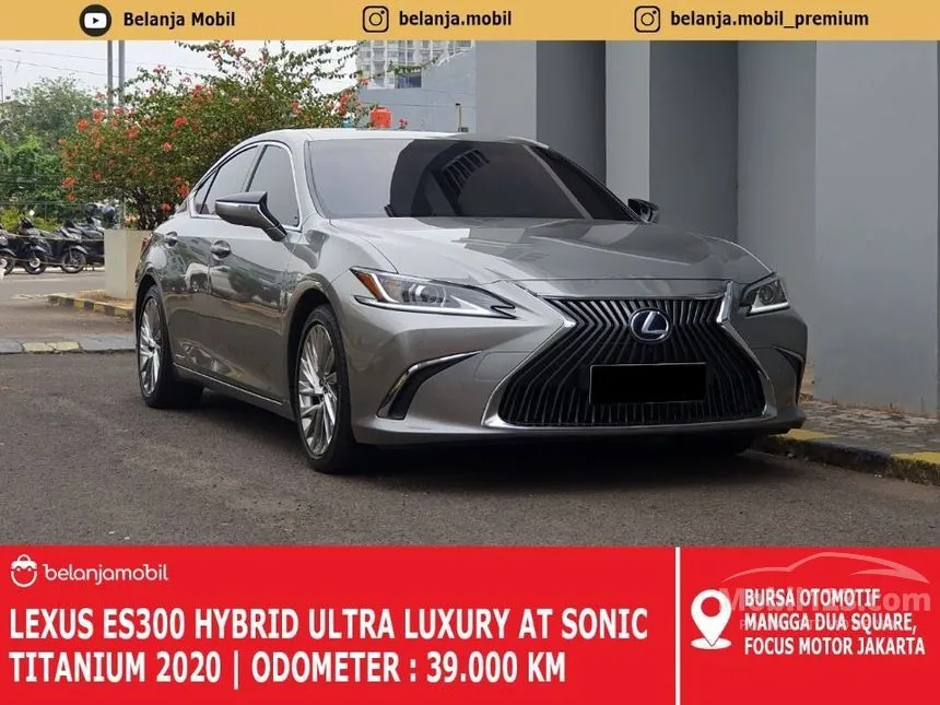 Jual Mobil Lexus ES300h 2020 Ultra Luxury 2.5 di DKI Jakarta Automatic Sedan Silver Rp 760.000.000