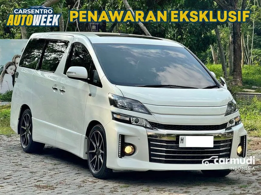 Jual Mobil Toyota Vellfire 2013 Z GS 2.4 di Jawa Tengah Automatic Van Wagon Putih Rp 330.000.000