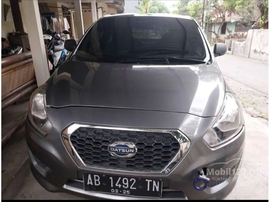Jual Mobil Datsun GO+ 2015 T 1.2 di Yogyakarta Manual MPV Silver Rp 75.000.000