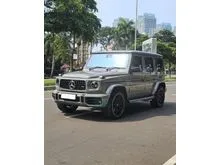 2022 Mercedes-Benz AMG G63 4.0 SUV Light Grey On BLACK. MERCY. RARE COLOR. CARBON INTERIOR. Low KM 16 Rb Only. G 63. HARGA BEST DEAL NEGOTIABLE YA