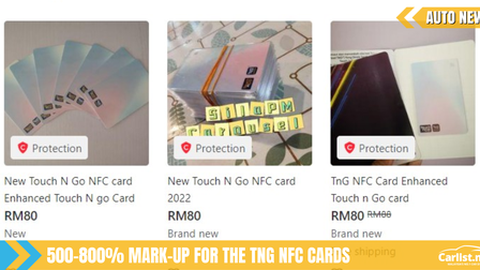 Scalpers Are Reselling NFC Touch 'n Go Cards At RIDICULOUS Prices!
