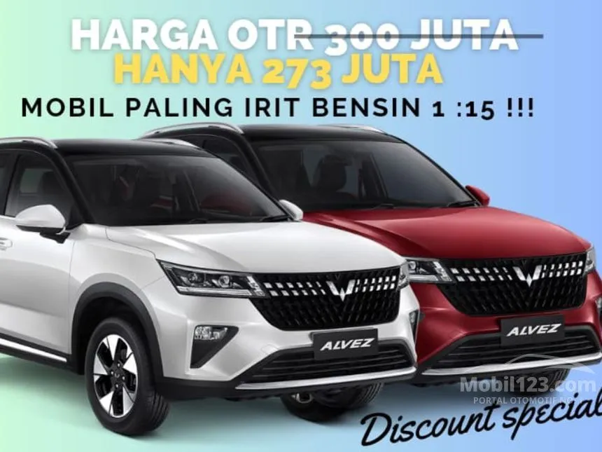 Jual Mobil Wuling Alvez 2024 EX 1.5 di DKI Jakarta Automatic Wagon Hitam Rp 273.000.000