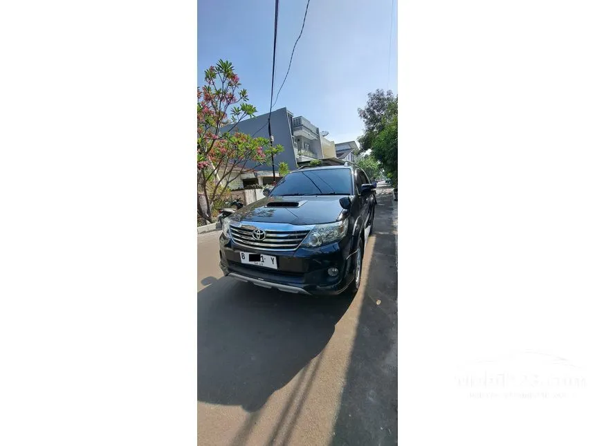 Jual Mobil Toyota Fortuner 2013 G TRD 2.5 di DKI Jakarta Automatic SUV Hitam Rp 245.000.000
