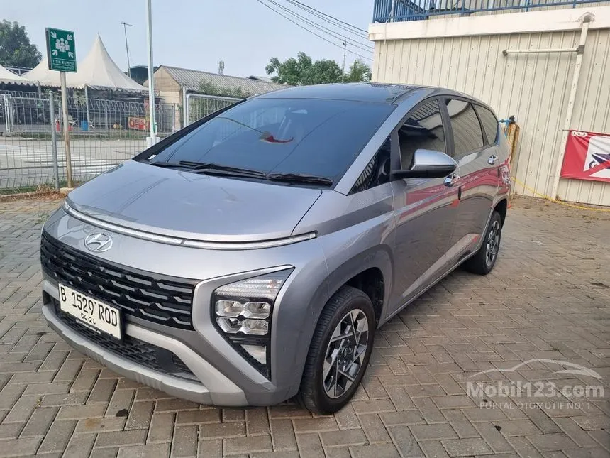 Jual Mobil Hyundai Stargazer 2022 Prime 1.5 di DKI Jakarta Automatic Wagon Abu