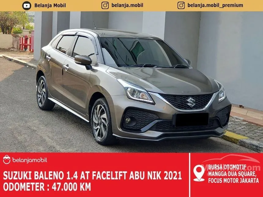 Jual Mobil Suzuki Baleno 2021 1.4 di DKI Jakarta Automatic Hatchback Abu