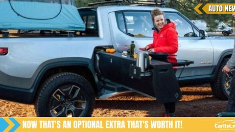 The Rivian R1T Camp Kitchen Is One Of The Coolest Factory Optional Add-ons You Can Buy