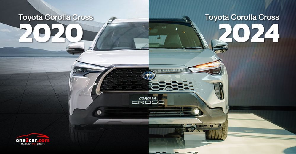 Toyota Corolla Cross Minorchange 2024 มีอะไรใหม่บ้าง