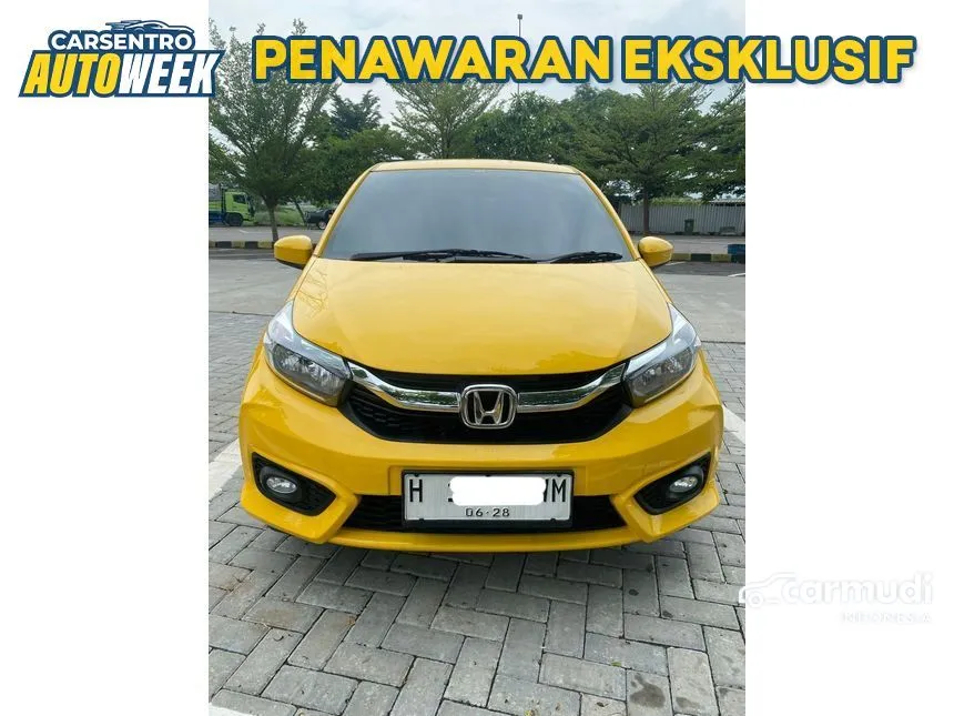 Jual Mobil Honda Brio 2023 E Satya 1.2 di Yogyakarta Automatic Hatchback Kuning Rp 179.000.000