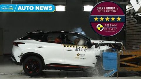 Chery Omoda 5 bags 5-star ASEAN NCAP safety rating, scoring 88.64 points