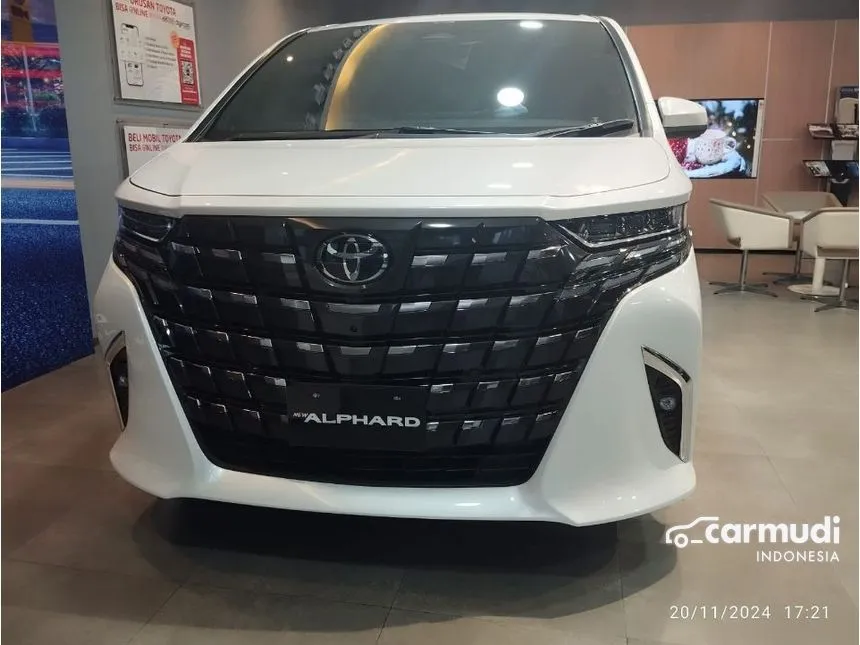 Jual Mobil Toyota Alphard 2024 G (Premium Color) 2.5 di DKI Jakarta Automatic MPV Putih Rp 1.555.000.000
